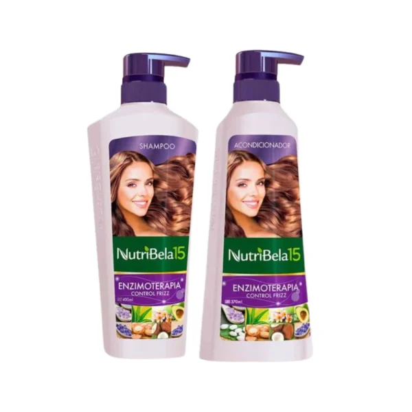 Imagen del producto: Kit Nutribela Shampoo + Acondicionador Enzimoterapia