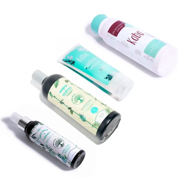 Kit x4 Crecimiento Acelerado Cabello Graso