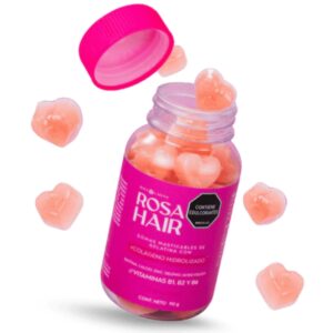 Rosa Hair Gomas Capilares