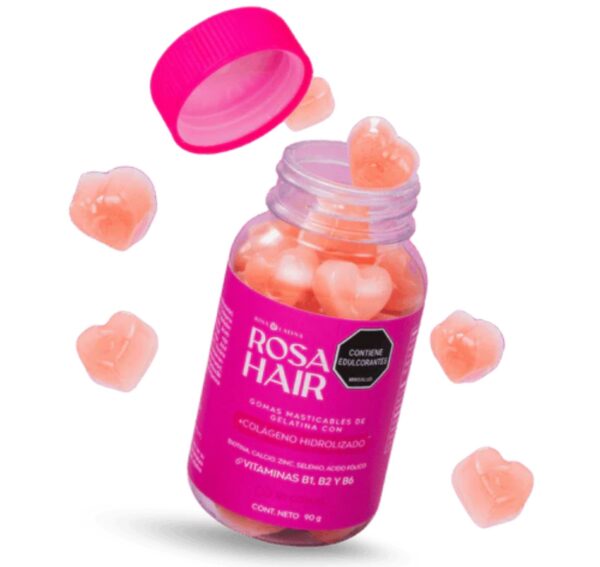 Rosa Hair Gomas Capilares