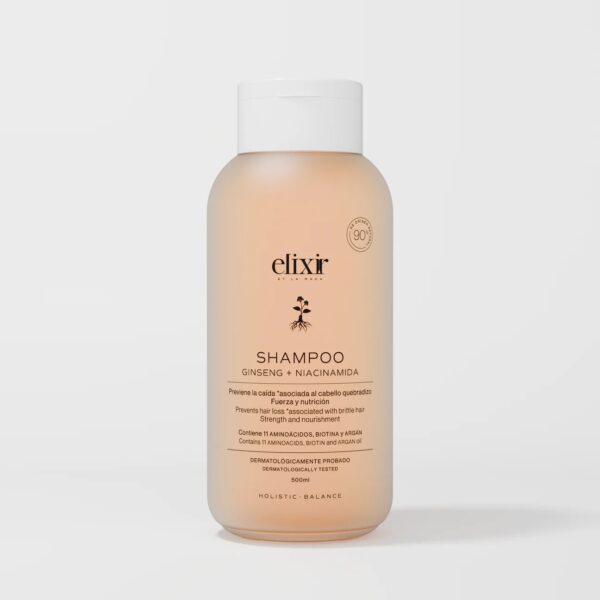 Shampoo Ginseng + Niacinamida Elixir