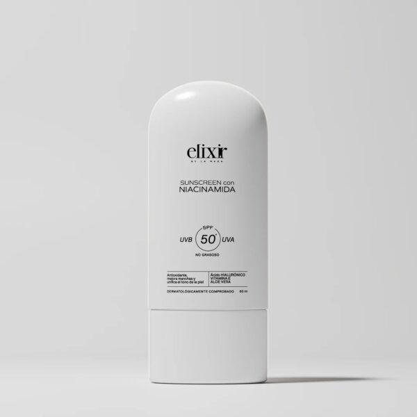 Bloqueador Solar Spf 50 Sin Color Elixir