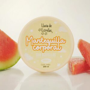 Mantequilla Corporal Con Destellos Lluvia de Estrellas